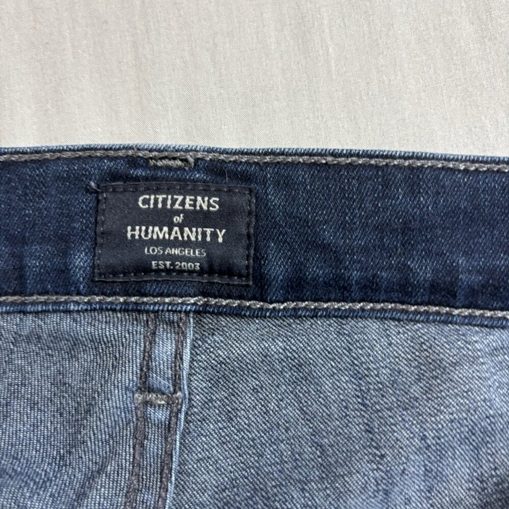 Citizens of Humanity Core Men's 40x28 Blue Medium Wash Jeans USA Made - Picture 5 of 9